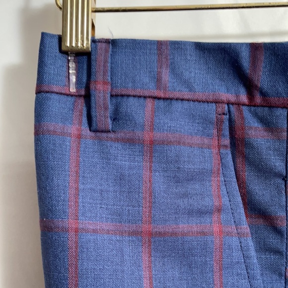 Men Plaid Dress Shorts - Picture 2 of 4